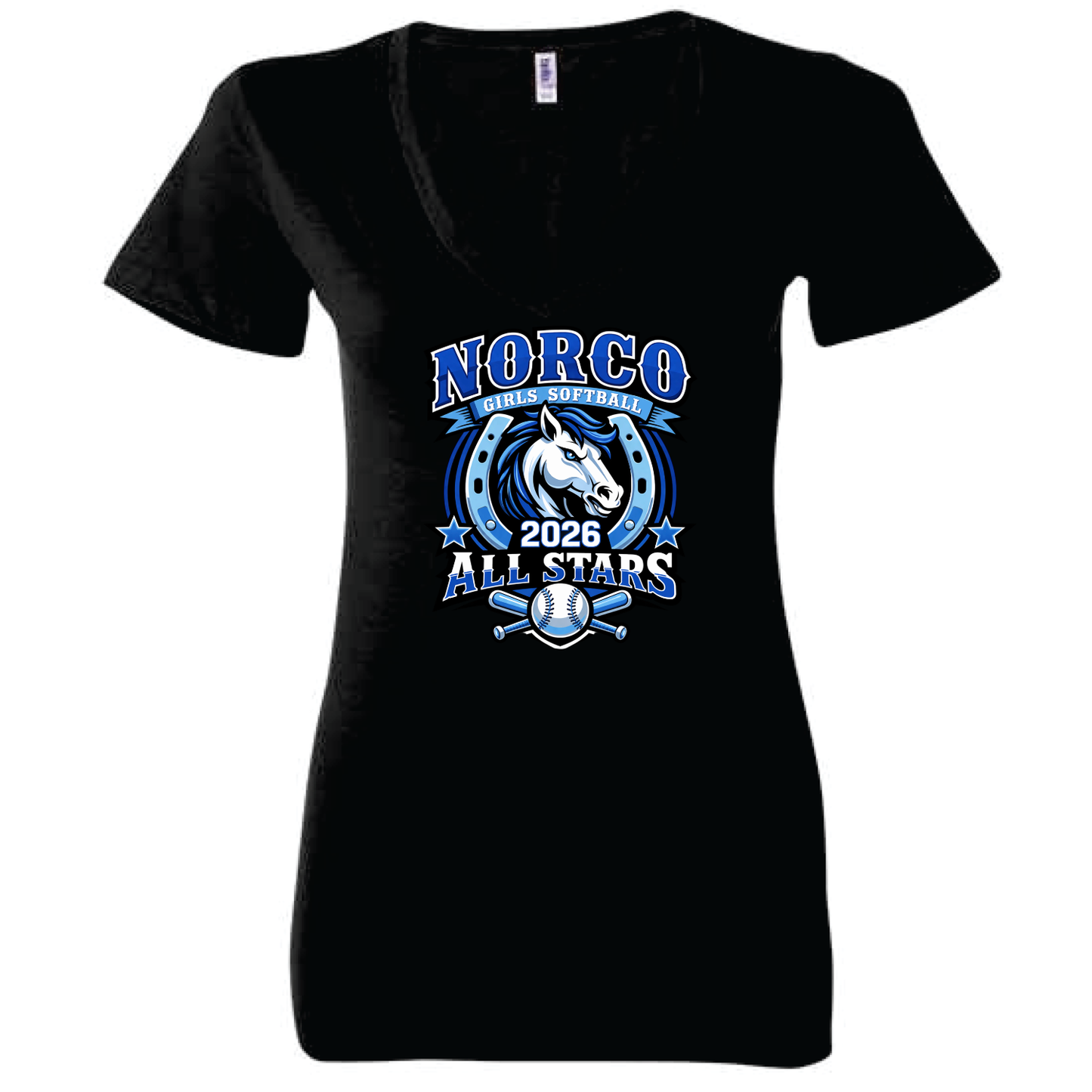 Norco All-Stars Ladies V-Neck