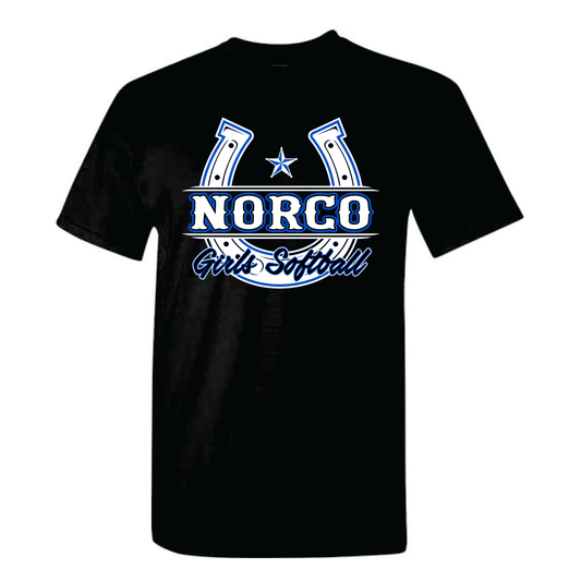 White Horseshoe Dri Fit Short Sleeve