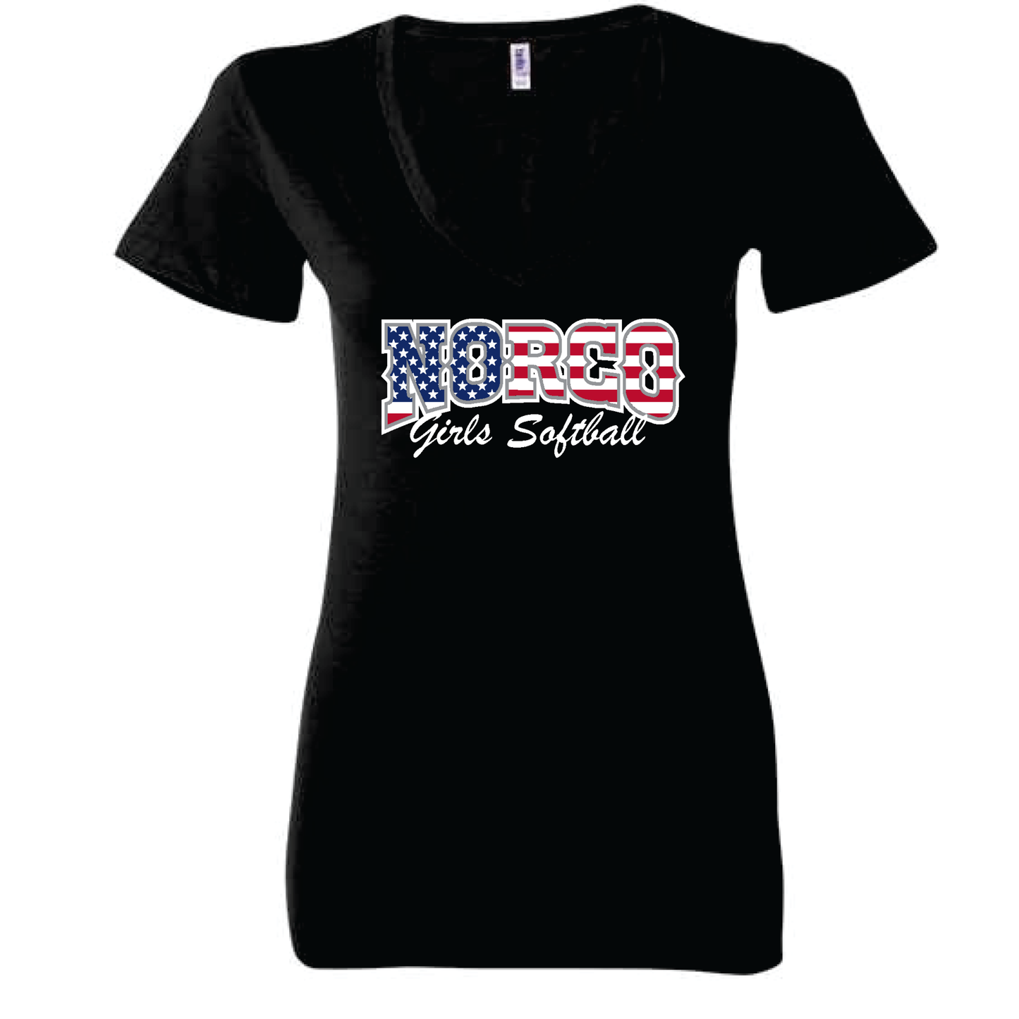 White Flag Ladies V-Neck