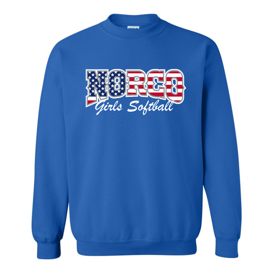 White Flag Fleece Crew Sweatshirt