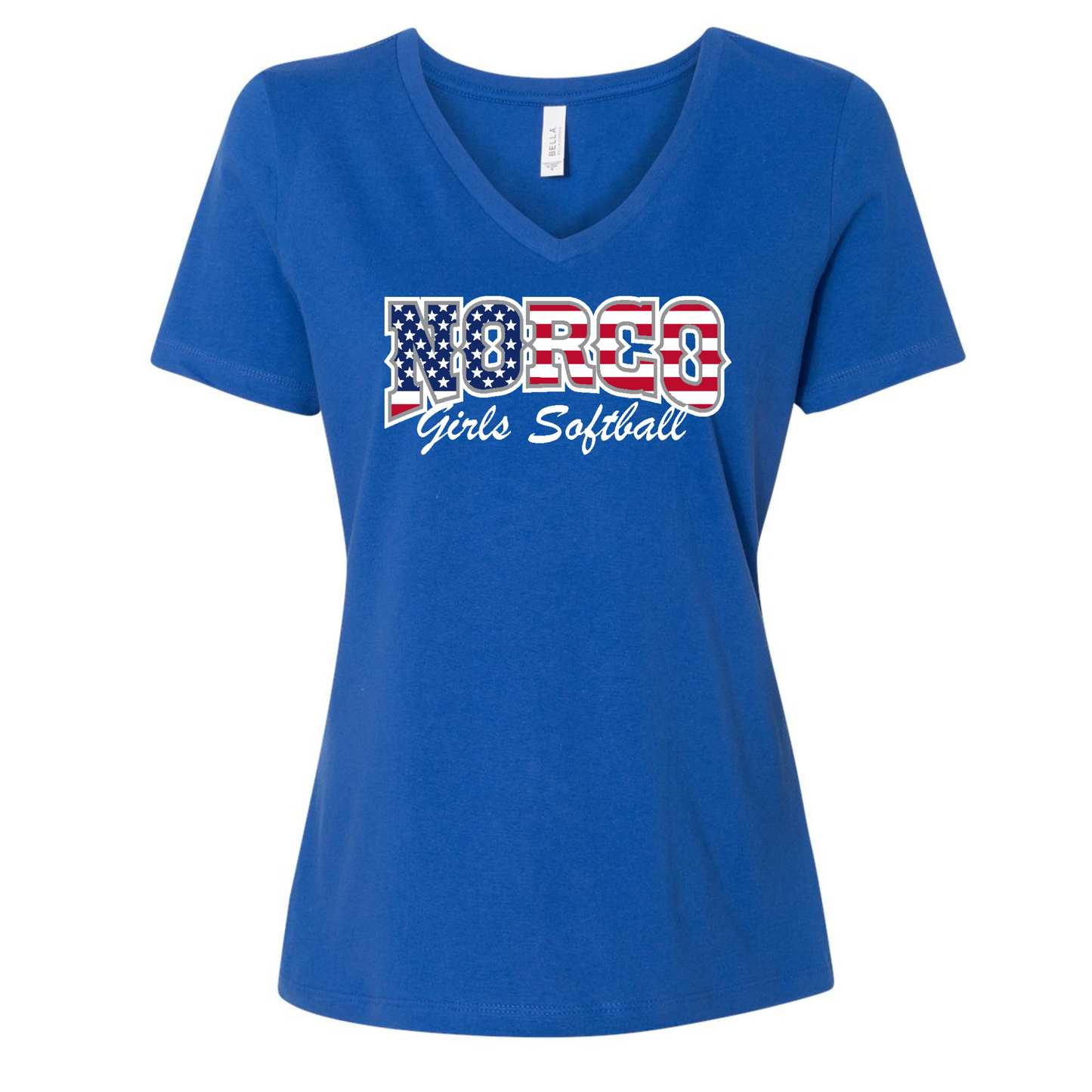 White Flag Ladies V-Neck